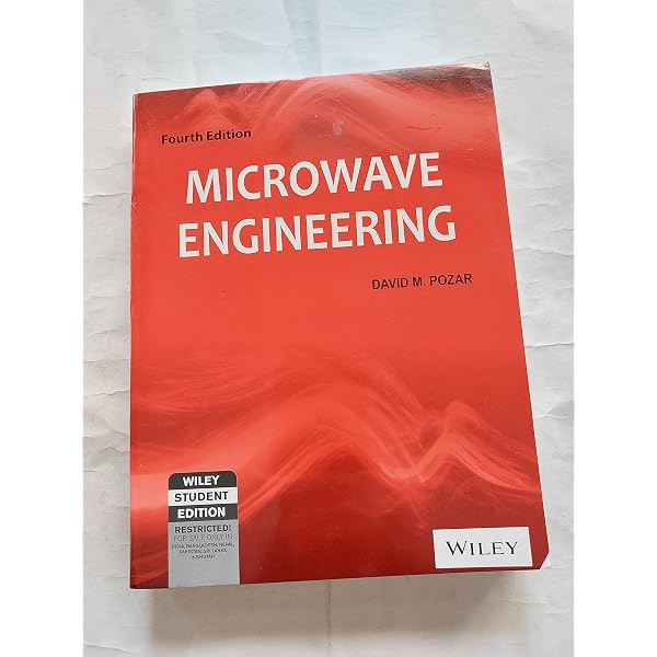 Microwave Engineering, International Adaptation: Pozar, David M